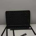 Max TV Tray Table, Allpop Adjustable Large TV Tray for Eating, Folding Dinner Laptop Table on Couch & Bed with 6 Heights & 3 Tilt Angles, Black