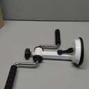 Arm Bike for Physical Exercise, Compact Arm Exerciser, Adjustable Resistance, Home Use Silent Exercise Machine Bike, for Arm and Shoulder Workout (White)