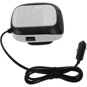 GLEAVI 12v Portable Car Heater Defroster Fast Heating Windscreen Defogger for Vehicles Multi-function Rotary Design Compact Automotive Interior Heater