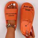 SEVENHILL Pillow Slippers for Women and Men Indoor Outdoor Non-Slip Quick Drying Slides and Sandals