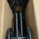 Drive Medical TR39E-SV Lightweight Folding Transport Wheelchair with Swing-Away Footrest, Silver (1 Count (Pack of 1))