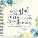 Spiral Bound Bible Journal for Women - Daily Devotional Prayer Notebook with Note Taking Space - Christian Journals for Women - Spiral Bible - 60 Sheets/120 Pages (8.8 x 8.5 in)