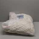 Admitrack Chunky Knit Blanket Throw 51"x63", 100% Hand Knit Chenille Throw Blanket for Sofa & Home Decor, Soft and Cozy Knitted Throw Blankets (Ivory51"x63")