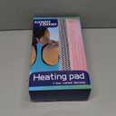 GOQOTOMO Flower Heating Pad for Back Pain Relief- 12" x 24"12 Heat Levels, 8 Timers Stay on, Machine Washable -F1224 (Pink)