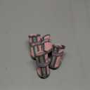 QUMY Dog Shoes for Small Dogs, Puppy Dog Boots & Paw Protectors for Winter Snowy Day, Summer Hot Pavement, Waterproof in Rainy Weather, Ourdoor Walking, Indoor Hardfloors Skid-Resistant Sole Pink 3