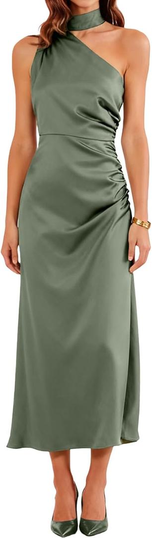 RIHOAS Women's Formal Dress, Elegant Wedding Guest Bridesmaid Cocktail Gown for Spring Summer Garden Party Evening Fiesta (S)
