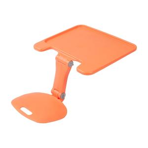 ECR4Kids The Surf Folding Portable Lap Desk, Large, Flexible Seating, Orange