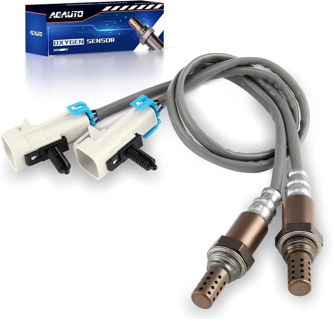 234-4668 Oxygen Sensor Upstream Downstream O2 Sensor Compatible with Chvey Silverado Suburban Avalanche Malibu Cadillac Escalade GMC Yukon Sierra Buick Pontiac Saturn 15284 21546 SG1857 2 Pack