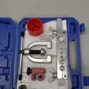 Orion Motor Tech Flaring Tool Kit, 11 pc. Flare Tool Kit for 45 Single Double Flares with 7 Adapters, Brake Flare Tool with Tube Cutter Deburring Tool for Hydraulic System, Copper Tubing Flare Kit