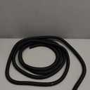 10ft - 1/2 inch Cord Protector Cable Sleeve Split Wire Loom Tubing for Power Cord Audio USB Cable, Cord Sleeve Cable Management for TV Computer, Cord Protectors from Pets Chewing, Black