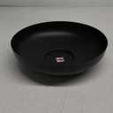 HD 12inch Steel Bowl Decor Black