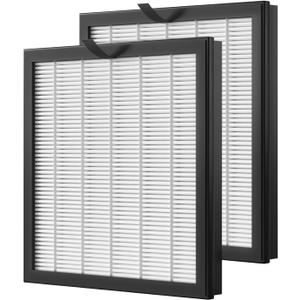 2 Pack G3 True HEPA Replacement Filter FXAP2W Compatible with AMEIFU G3 Sferf-30 (FXAP2W) Air Cleaner Purifier, VEWIOR A3 and Tailulu HQZZ-260 Air Cleaner Purifier,3 in 1 Filtration HEPA Filter (White)
