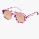 livho Trendy Polarized Square Aviator Sunglasses Women Men Square Eyewear Frame, Retro Sun Glasses for Women Men 2025 Shades