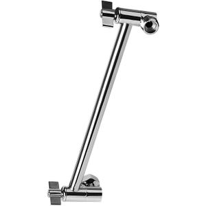 Blue Ocean 11 Inch Shower Arm SA001 Universal Adjustable Height Solid Brass Shower Head Extension Arm, Anti-leak & Rust-Proof