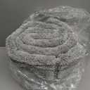 LOCHAS Bathroom Rug Set Light Grey, Soft Bath Rug Set 2 Piece Set, Toilet Mat U-Shaped 20x20 and 24x48 Bath Rugs, Quickly Dry Mats for Bathroom, Tub, Washable, Super Absorbent Floor Mat