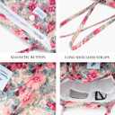 Corduroy Tote Bag Cute Tote Bags for Women Shoulder Bag with Inner Pocket for Work Beach Travel and Shopping Grocery