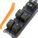 84820-0R040 Master Power Window Switch Driver Side Compatible with Tundra 2014 2015 2016 2017 2018 2019 2020 2021(1 AUTO)