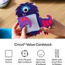 Cricut Value Cardstock Paper, Rainbow Sampler - 125 sheets (8.5" x 11") - Compatible with Joy Xtra, Explore, & Maker Machines - Letter Size