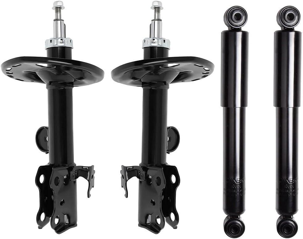 AUTOMUTO Struts Front Rear Shock Absorbers Fits 2013-2018 for Toyota RAV4 | Shock Struts Fit 2015-2017 for Lexus NX200t,2018-2021 for Lexus NX300 with 349024 37289 339334 73013 339335 73014 Auto Shocks