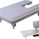 VANELY Sewing Machines Extension Table for Singer 4411, 4423, 4432,4452,5511,5523 Heavy Duty Sewing Machines (Gray)