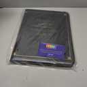 9 Pocket 3 Ring Leather TCG Binder for Baseball, Trading Game, and Sports Card, 30 Pages, Holds 540 Cards (14 x 11 In)