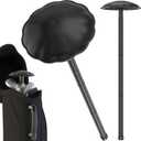 Golf Travel Bag Support Pole - Heavy-Duty Alloy Steel Golf Club Protector with ABS Cover, Adjustable 27-56 Inch, Tool-Free Installation for Travel Bags