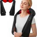 Neck Massager for Pain Relief Deep Tissue with Heat - Shiatsu Back and Shoulder Massage, Gifts for Women/Men/Dad/Mom/Her/Him/Valentines Day/Mothers Day/Fathers Gifts, Plug-in Use for Home Office Car