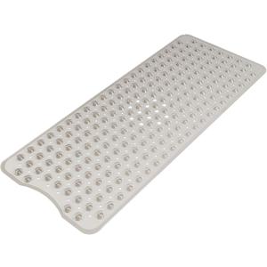 AmazerBath Shower Mat Non Slip 40 x 16 Inches, Shower Stall Mats with Suction Cups and Drain Holes, Non Slip Bath Mat for Tub for Elderly & Kids,