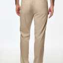 JMIERR Men's Casual Drawstring Pants Elastic Waist Lightweight Pant Summer Beach Trouser with Pockets (XL)