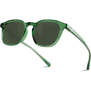 Bnus Polarized Sunglasses for Men and Women - Scratch-Resistant Corning Glass Lenses with UV Protection Sunglasses
