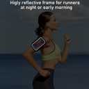 2 x Arm Band for Phone for Running, Phone Holder for Running for iPhone & Samsung Galaxy, Cell Phone Armband Holder for Walking, Gym, Workout, w/Adjustable Strap & Zipper Pocket (Grey-S) (S-5.4'': iPhone SE&13 mini&12 mini&8&7)