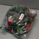 2 Pack (16FT) Artificial Rose Vine Fake Flowers Garland Hanging Silk Rose Ivy Plants Vine for Mother's Day Wedding Arch Party Garden Wall Aesthetic Art Dcor (Red)