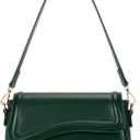 KKXIU Shoulder Bag for Women Small Clutch Purses Cute Hobo Handbag Trendy Underarm Bag (Green)