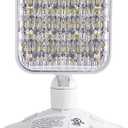 Emergency Remote Head Lighting, Single Head Emergency Light, Adjustable Commercial Lamp HeadNo Battery InsideMulti Voltage 3.6V to 24 Volt Input, 3 Watts, 180 Lumen, UL Listed, 1 Pack