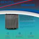 BESUTO Aluminum Radiator | Compatible with Dodge DAKOTA 3.7 V6,2005-2009 | 22mm Core Thickness | Replaces CU2847