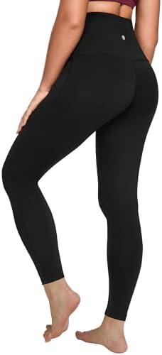 QUEENIEKE Ultra High Waisted Leggings for Women 27" - Compression Tummy Control Yoga Pants Gym Active Tight size M