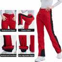 Ski Pants for Women Snow Fleece Lined Snowboard Soft Shell Slim Fit Fitted Waterproof Windproof Warm (X-Small, Light Purple)