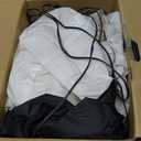 AerWo 6FT Christmas Inflatables Outdoor Decorations, Upgrade Cute Inflatable Snowman Penguins Blow Up Yard Decorations with Rotating LED Lights for Indoor Outdoor Yard Garden Christmas Decor