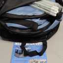 Foldable Dog Cat Playpen, Portable Dog Crate for Puppies, Cat, Puppy Play Pen for Indoors, Kennel Tent Crate for Indoor Outdoor Travel Camping Use with Carrying Case (Blue, M)