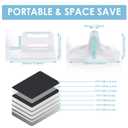 6in Die Cutting Machine, Manual Embossing Machine for Scrapbooking Starter (Blue)