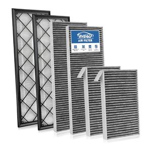 6 PCS Cabin Air Filters for 2020-2025 2026 Tesla Model Y