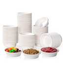 ECOLipak 1 oz Compostable Condiment Cups, 500 Pack Biodegradable Bagasse Portion Cups for Samples, Jello Shots, Tastings, Dessert, Juice, Souffle : Health & Household