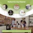 Baby Proofing Child Safety Locks (16 Pack) by Skyla Homes - The Safest, Quickest and Easiest 3M Adhesive Cabinet Latches, No Screws & Magnets, Multi-Purpose for Furniture, Kitchen, Ovens, Toilet Seats (Gray)