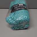 KANGAROO Bathroom Rugs, Chenille Soft Absorbent Bath Rug, Shaggy Shower Mat, Quick Dry Machine Wash Bathmat, Plush Carpet Mats for Tub, Bathtub and Room Home Decor Accessories, 30x20, Turquoise