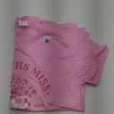 Kiss the miss goodbye cowgirl bachelorette party 2024 T-Shirt L