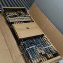 VIPEK V2 Heavy Duty Clothes Rack, Portable Metal Clothing Racks with 4 Tiers Adjustable Wire Shelving & 3 Hanging Rods, Freestanding Wardrobe Portable Closet Rack, Max Load 700LBS, Black