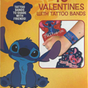 Disney Stitch 16 Valentines with Jumbo Stickers
