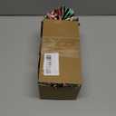 50 Feet Christmas Tinsel Garland Metallic Twist Shiny Hanging Garland for Christmas Tree Decorations Holiday Home Indoor Outdoor Party Supplies Decor (Red, Green and White)