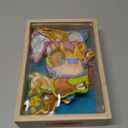 Melissa & Doug Wooden Animal Magnets Set (20 Pieces) Farm, Zoo & Pet Fridge Magnets in Storage Box Montessori Preschool Learning Toys for Toddlers & Kids Ages 2+