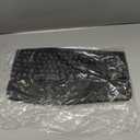 Ergonomic Wireless Keyboard Mouse Combo, EDJO Bluetooth/2.4G Dual-Mode Connection, Soft Foam Wrist Rest, Silent Typing, Waves Key Design and 3-Level DPI Adjustable Wireless Mouse for Windows, Mac OS (black)